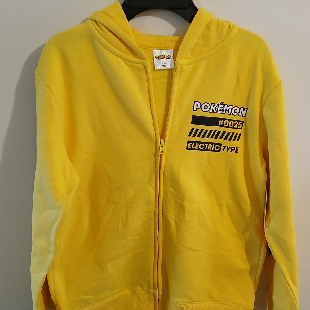 Vibrant Yellow Supreme Zip-Up Hoodie Sweatshirt
